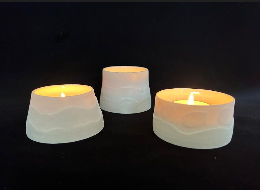 Porseleinen kaarshouder